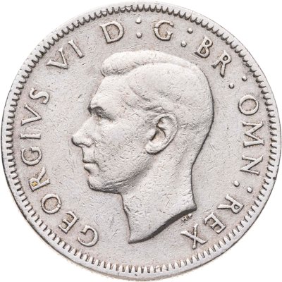 купить Великобритания 1 шиллинг (shilling) 1948 Шотландский шиллинг - лев, сидящий на короне