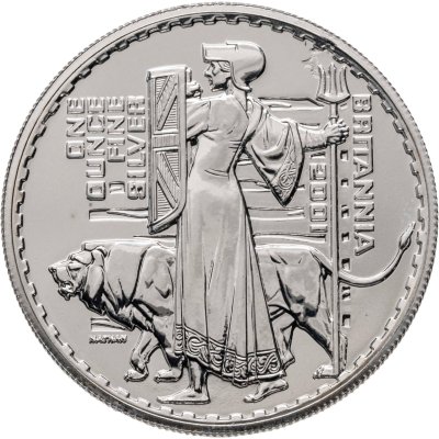 купить Великобритания 2 фунта 2001 UNC "Стоящая Британия"