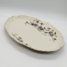 Купить Блюдо сервировочное цвета слоновой кости (айвори) из сервиза "Cornflower" ("Василек"), фарфор, роспись, золочение, Zsolnay, Венгрия, 1980-1990 гг.