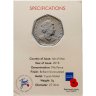 Купить Остров Мэн 50 пенсов 2018 "100 лет окончанию Первой Мировой войны" в коинкарте