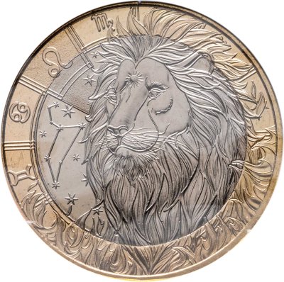 купить Франция 5 евро 2025 "Знаки зодиака - Лев"