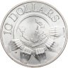Купить Сингапур 10 долларов (dollars) 1977 10 лет АСЕАН Без отметки монетного двора
