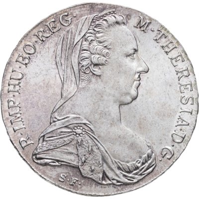 купить Австрия 1 талер (thaler) 1780 талер Марии Терезии (Рестрайк)