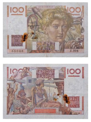 купить Франция 100 франков 1947