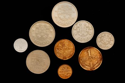купить Португалия набор монет 1963-1977 (5 штук)