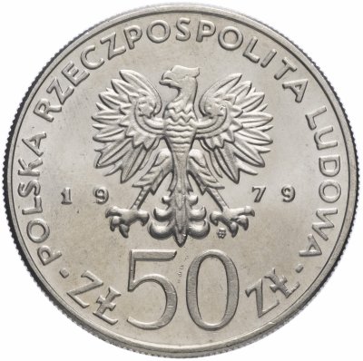 купить 50 злотых 1979 "Правители Польши: князь Мешко I"
