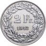 Купить Швейцария 2 франка (franc) 1943