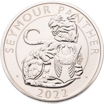 купить Великобритания 5 фунтов (pounds) 2022 "Звери Тюдоров - Пантера Сеймура"