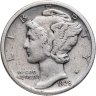 Купить США 10 центов (дайм) 1928 "Mercury Dime"