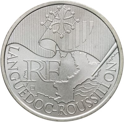купить Франция 10 евро 2010 "Регионы Франции - Лангедок-Руссильон"