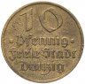 Купить Германия, Данциг (Гданьск) 10 пфеннигов 1932