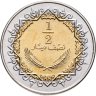 Купить Ливия 1/2 динара (dinar) 2004