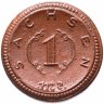 Купить Нотгельд Германия (Саксония) 1 марка 1921