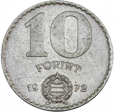 купить Венгрия 10 форинтов 1972