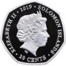 Купить Соломоновы Острова 20 центов 2019 "50 лет Конкорду - Хвост /вид сбоку/"