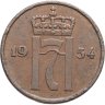 Купить Норвегия 5 эре (ore) 1954