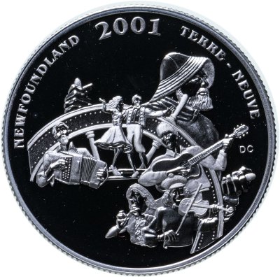 купить Канада 50 центов (cents) 2001 "Фестивали Канады - Ньюфаундленд"