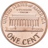 Купить США 1 цент (cent) 2004 S Мемориал Линкольна (Lincoln Memorial Cent) знак монетного двора "S"