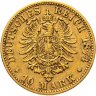 Купить Германская империя 10 марок (mark) 1874 B знак монетного двора: "B" - Бреслау