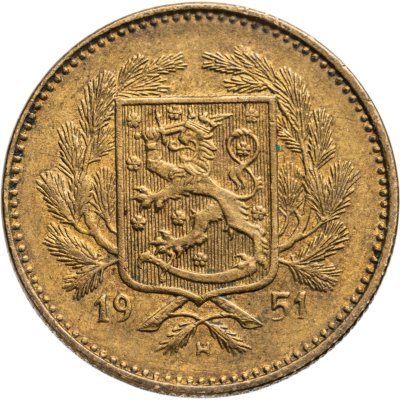 купить Финляндия 5 марок (markkaa) 1946-1952