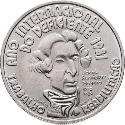 купить Португалия 100 эскудо (escudos) 1982 Международный год инвалидов