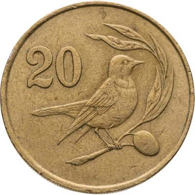 купить Кипр 20 центов 1983