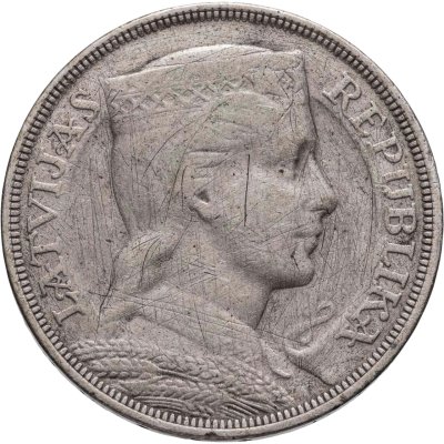купить Латвия 5 латов (lati) 1932
