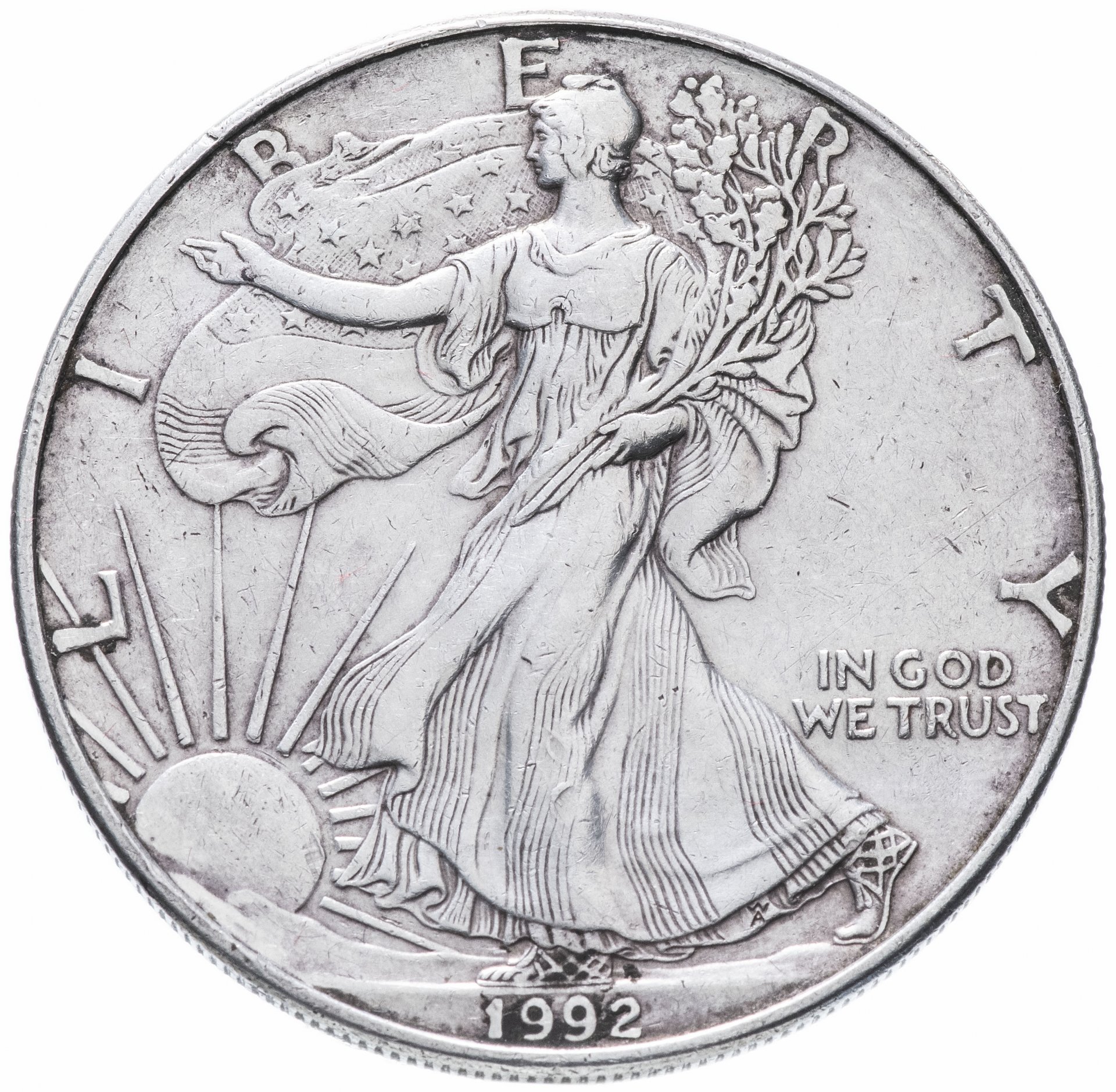 Доллар серебро купить. Серебряный доллар США 1985г. 1 Доллар США серебро. Монета 1 доллар США серебро. Серебряный доллар США 1794 года.