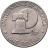 Купить США 1 доллар (dollar) 1976  200 лет независимости США без обозначения монетного двора