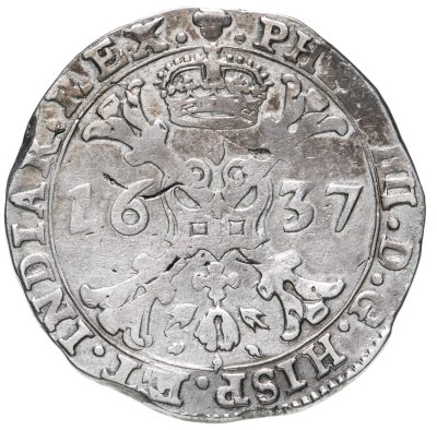 купить Испанские Нидерланды 1 патагон 1637