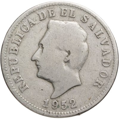 купить Сальвадор 5 сентаво (centavos) 1952