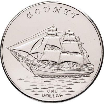 купить Кирибати, Остров Гилберта 1 доллар 2015 "Корабль Bounty"