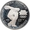 Купить США 1 доллар (dollar) 1983 S Proof "XXIII летние Олимпийские Игры - Дискобол"