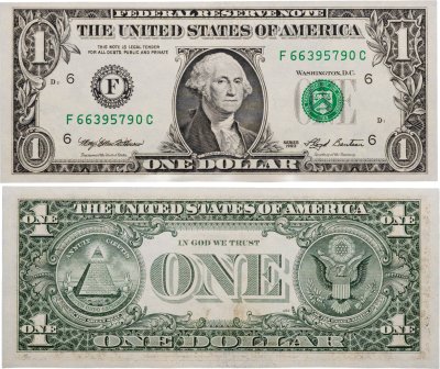 купить США 1 доллар 1985 года (Pick 474) F-Атланта