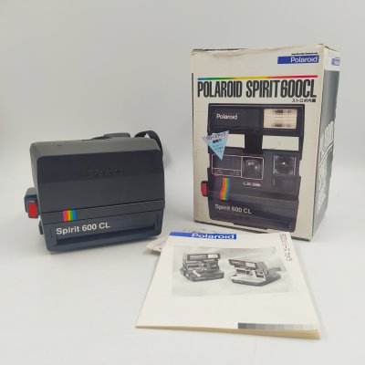 купить Фотоаппарат "Polaroid Spirit 600 CL" в оригинальной коробке, пластик, стекло, картон, Polaroid, Япония, 1993 г.