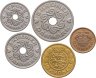 Купить Дания, набор из 5 монет 1989-1994 (25 эре, 1, 2, 5, 10 крон)