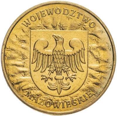 купить Польша 2 злотых 2004 "Мазовецкое воеводство"