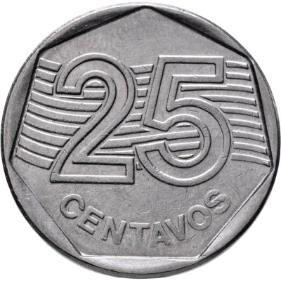 купить Бразилия 25 сентаво (centavos) 1994