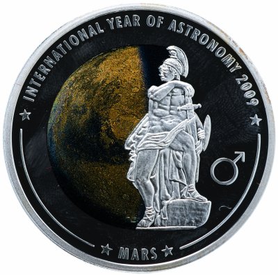 купить Остров Кука 1 доллар 2009 "Международный год астрономии - Марс"