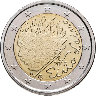 купить Финляндия 2 евро (euro) 2016 Эйно Лейно