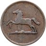 Купить Ганновер 1 пфенниг 1851