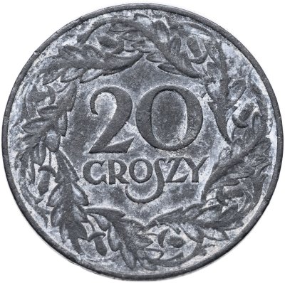 купить Польша 20 грошей (groszy) 1923