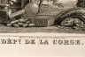 Купить Гравюра "Карта Корсики (Dept. de la Corse)" в раме, автор Виктор Левассер (Victor Levasseur), бумага, печать, дерево стекло, Франция, 1840-1860 гг.