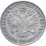 Купить Австрия 20 крейцеров (kreuzer) 1843 A  знак монетного двора "A" - Вена