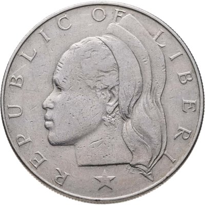 купить Либерия 1 доллар (dollar) 1968