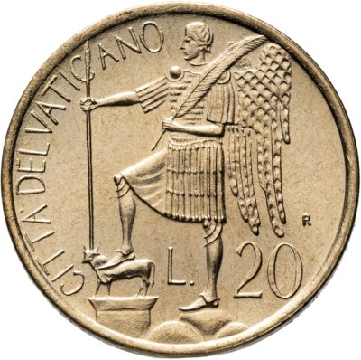 купить Ватикан 20 лир (lire) 1986