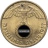 Купить Германия (Третий рейх) 10 рейхспфеннигов (reichspfennig) 1937 J