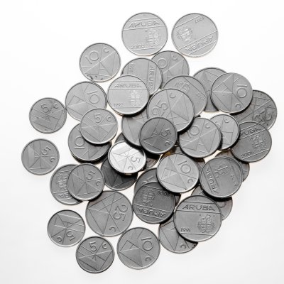 купить Аруба набор монет 5, 10 и 25 центов 1987-2015 (43 штуки)