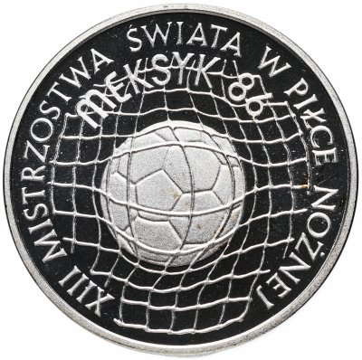 купить Польша 500 злотых (zlotych) 1986 Чемпионат мира по футболу 1986