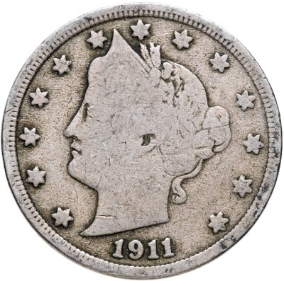 купить США 5 центов (cents) 1911 Liberty Nickel